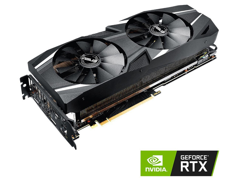 ASUS GeForce RTX 2080 8GB GDDR6 DUAL-RTX2080-8G Video Graphics Card GPU Reconditioned