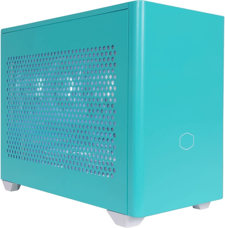 Cooler Master MasterBox NR200P Blue Mini-ITX Mini Tower Desktop Computer Case