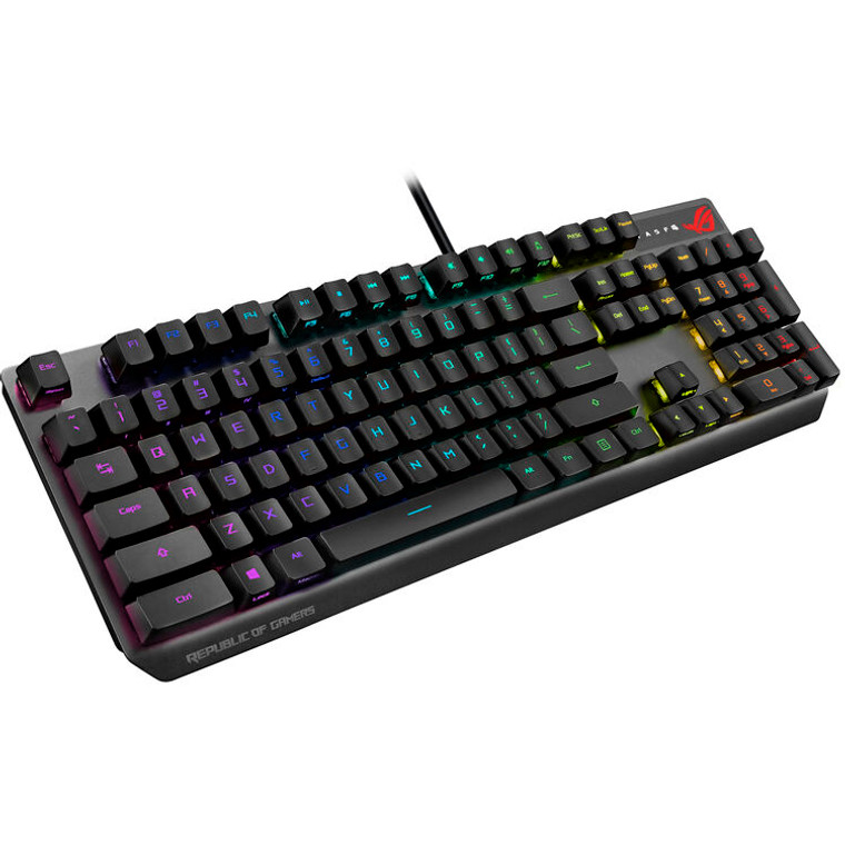 ASUS ROG Strix Scope RX Gaming Keyboard ROG RX Red Optical Mechanical Switches