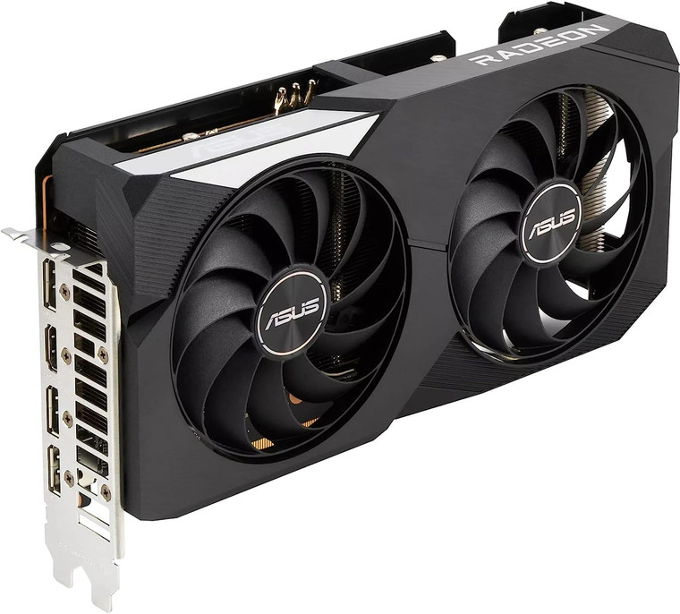ASUS Radeon RX 6650 XT 8GB OC GDDR6 DUAL-RX6650XT-O8G Video Graphics Card GPU