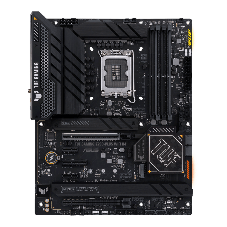 ASUS TUF GAMING Z790-PLUS WIFI D4 Intel LGA 1700 Z790 ATX Desktop Motherboard A