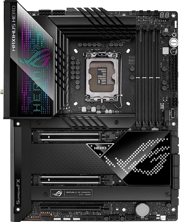 ASUS ROG MAXIMUS Z690 HERO LGA 1700 DDR5 ATX Desktop Motherboard