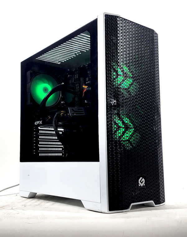 Gaming PC i7-8700 16GB RAM 512GB SSD RX 580 8GB Windows 11 Computer