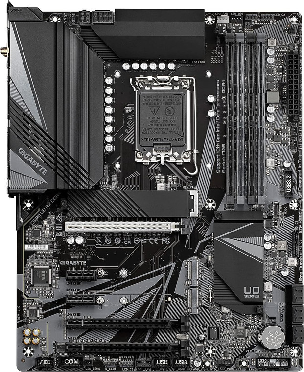 Gigabyte Z690 UD AX DDR4 Intel LGA 1700 Intel Z690 ATX M.2 Desktop Motherboard A