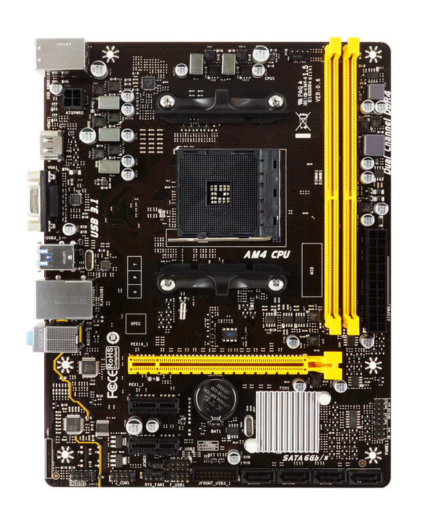Biostar A320MH AMD Socket AM4 AMD A320 MicroATX Desktop Motherboard A Biostar A320MH AMD Socket AM4 AMD A320 MicroATX Desktop Motherboard A