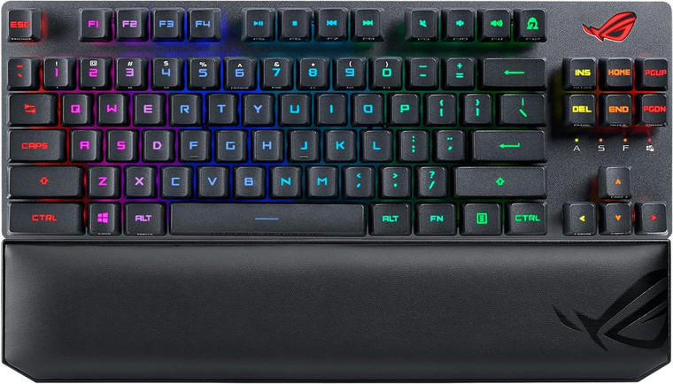 ASUS ROG Strix Scope RX TKL Red Switch Wireless Deluxe 80% Gaming Keyboard