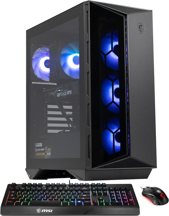 MSI Aegis ZS Ryzen 7 5700G 16GB 1 TB SSD 2TB HDD RTX 3060 Win11 Desktop PC