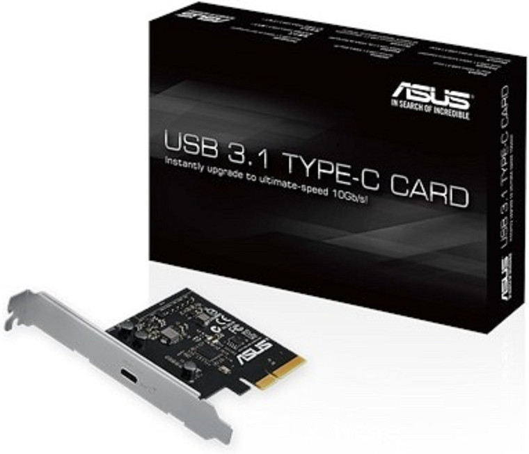 ASUS USB 3.1 Type C PCIe x4 Card - Black