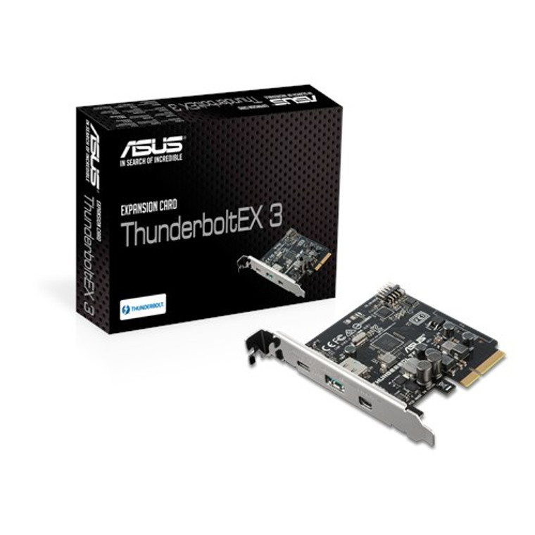 ASUS ThunderboltEX 3 Expansion Thunderbolt 3 w/ USB 3.1 Type-C DisplayPort 1.2