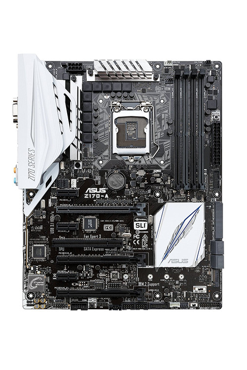 ASUS Z170-A ATX Motherboard Intel LGA 1151 DDR4 USB 3.1 Type C 6th gen