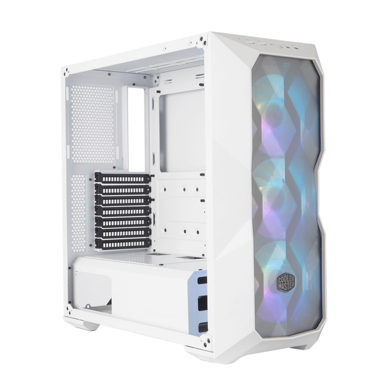 Cooler Master MasterBox TD500 Mesh White Mid Tower Tempered Glass Computer Case