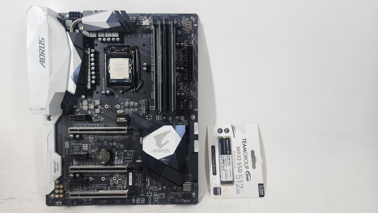 DIY Gaming i5-7600k 4.2GHz 16GB RAM 512GB NVME M.2 SSD Computer Parts Kit