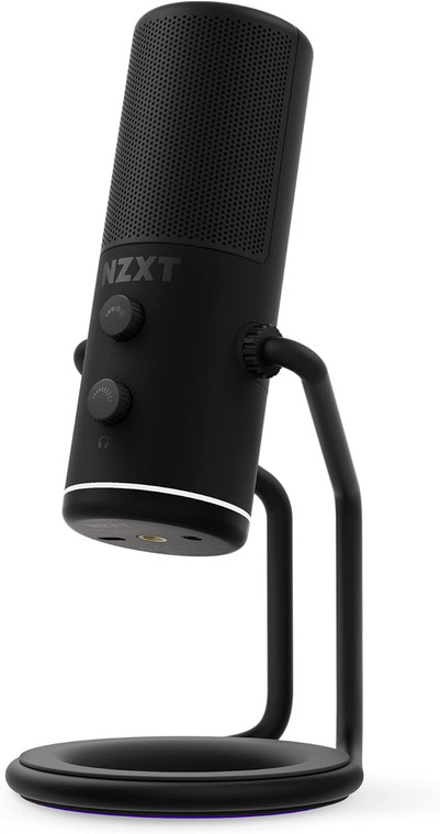 NZXT Capsule - AP-WUMIC-B1 - USB Streaming Gaming & Podcasting Microphone