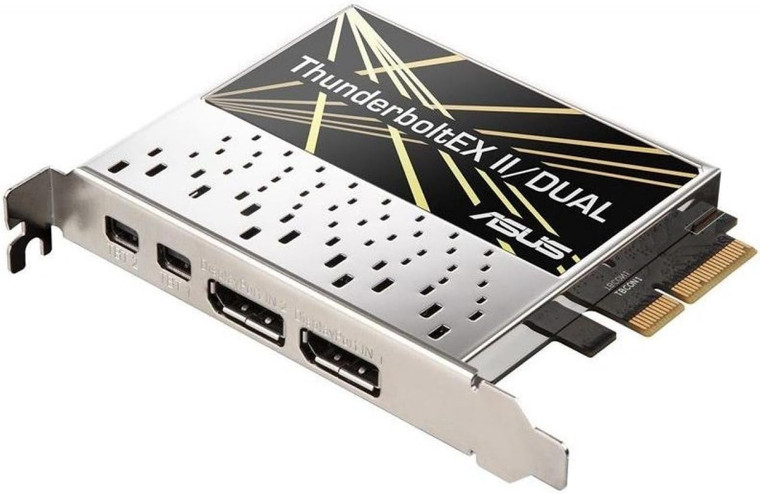 ASUS ThunderboltEX II Dual Expansion Card - Thunderbolt 2 PCIE 2.0 x4
