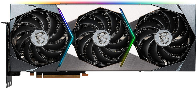 MSI GeForce RTX 3090 Ti 24GB Suprim X GDDR6X Video Graphics Card GPU