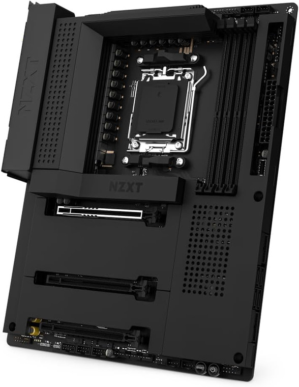 NZXT N7 B650E Black AMD AM5 B650 ATX M.2 Desktop Motherboard A
