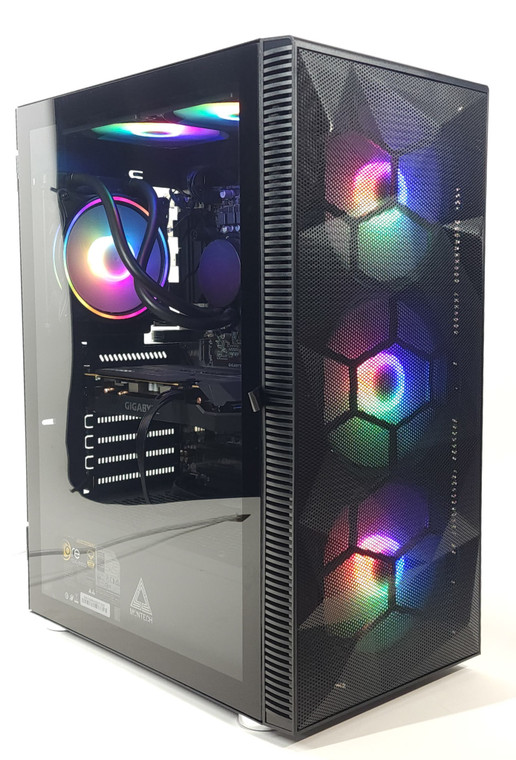 Gaming PC i3-10100F 4.3GHz 16GB RAM 256GB SSD 1TB HDD RX 5500 XT 4GB Win11 Computer