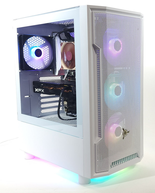 Gaming PC i7-6700 4.0GHz 16GB RAM 512GB NVME M.2 SSD RX 580 8GB Win11 Computer