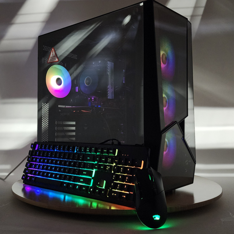 iBUYPOWER Slate i5-11400F 8GB 512GB SSD RX 570 4GB Gaming PC