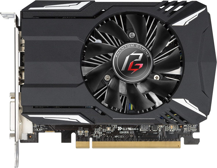 ASRock Radeon RX 550 2GB Phantom Gaming GDDR5 Video Graphics Card GPU