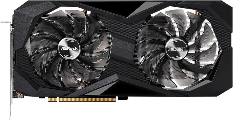 ASRock Radeon RX 6600 8GB Challenger D GDDR6 Video Graphics Card GPU