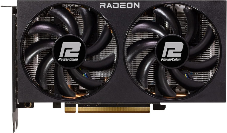 PowerColor Radeon RX 7600 8GB Fighter GDDR6 RX 7600 8G-F Video Graphics Card GPU PowerColor Radeon RX 7600 8GB Fighter GDDR6 RX 7600 8G-F Video Graphics Card GPU