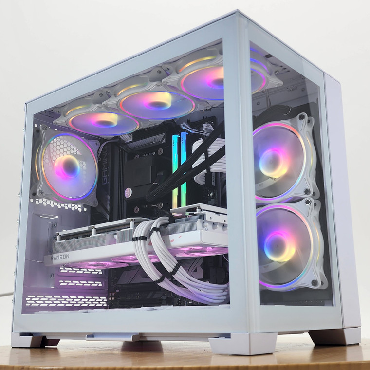 Gaming PC Ryzen 7 7700 32GB RAM 1TB SSD RX 7800 XT 16GB Windows 11 Computer
