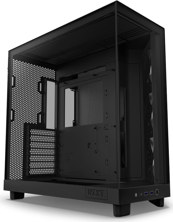 NZXT H6 Flow RGB2023 CC-H61FB-R1 ATX Desktop Computer Case