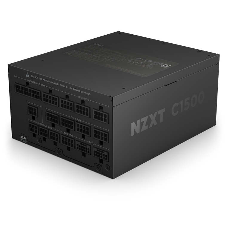 NZXT C1500 1500W Platinum ATX Fully Modular Low-Noise PC Gaming Power Supply