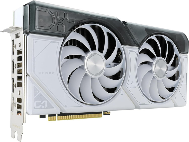 ASUS RTX 4070 Super 12GB Dual White OC GDDR6X Video Graphics Card GPU