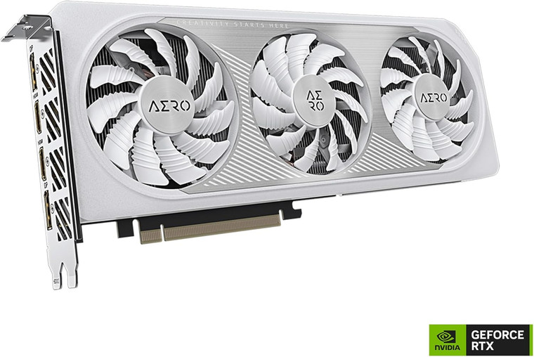 GIGABYTE GeForce RTX 4060 8GB Aero OC GDDR6 Video Graphics Card GPU