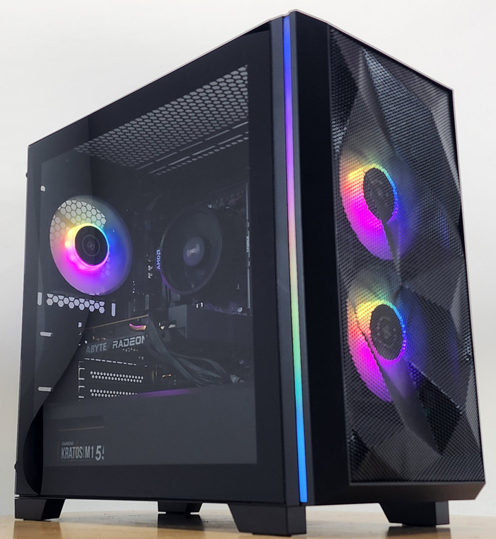 Gaming PC Ryzen 5 5500 16GB RAM 1TB SSD RX 6500 XT 4GB Windows 11 Computer