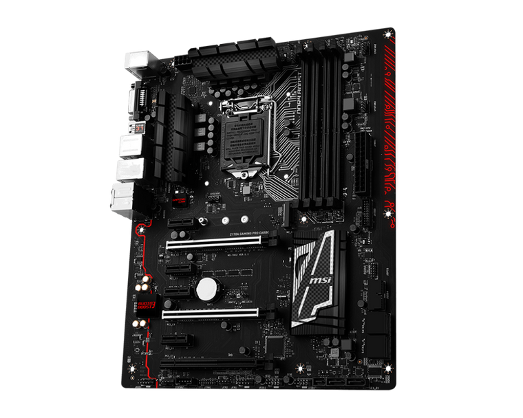 MSI Z170A GAMING PRO CARBON Intel LGA 1151 DDR4 ATX Desktop Motherboard
