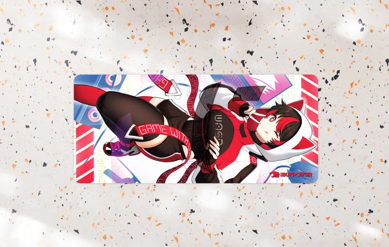 IBuyPower "Lets Game" Desk Pad CNVS Analog Desk Pad IBuyPower "Lets Game" Desk Pad CNVS Analog Desk Pad