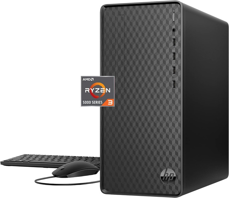 HP Gaming Desktop PC M01 Ryzen 5 5600G 16GB 500GB SSD Win11 Desktop Gaming PC