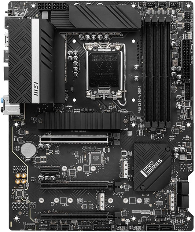 MSI PRO Z690-A LGA 1700 Intel Z690 ATX M.2 Desktop Motherboard A