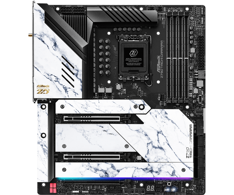 ASRock Z790 Taichi Carrara Intel LGA 1700 EATX DDR5 Desktop Motherboard