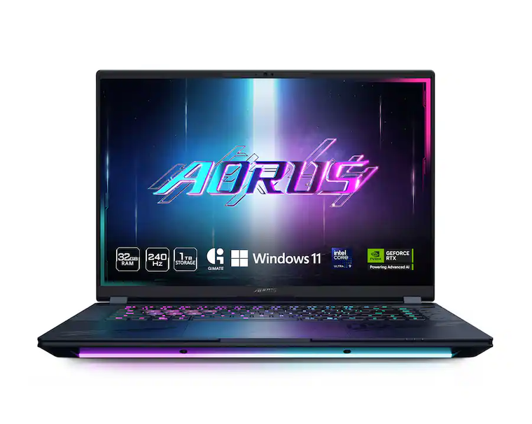 GIGABYTE AORUS MASTER 16" Ultra 9 275HX 1TB SSD 32GB DDR5 RTX 5080 Gaming Laptop