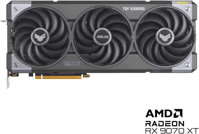 ASUS TUF RX 9070 XT OC GAMING 16GB GDDR6 Video Graphics Card