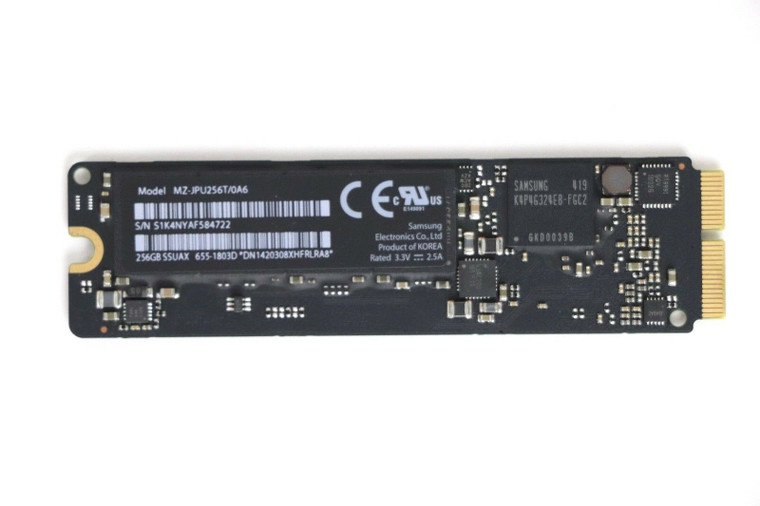 Samsung 256GB Apple Macbook Pro 2013 2014 SSD MZ-JPU256T/0A6 Solid State Drive Reconditioned