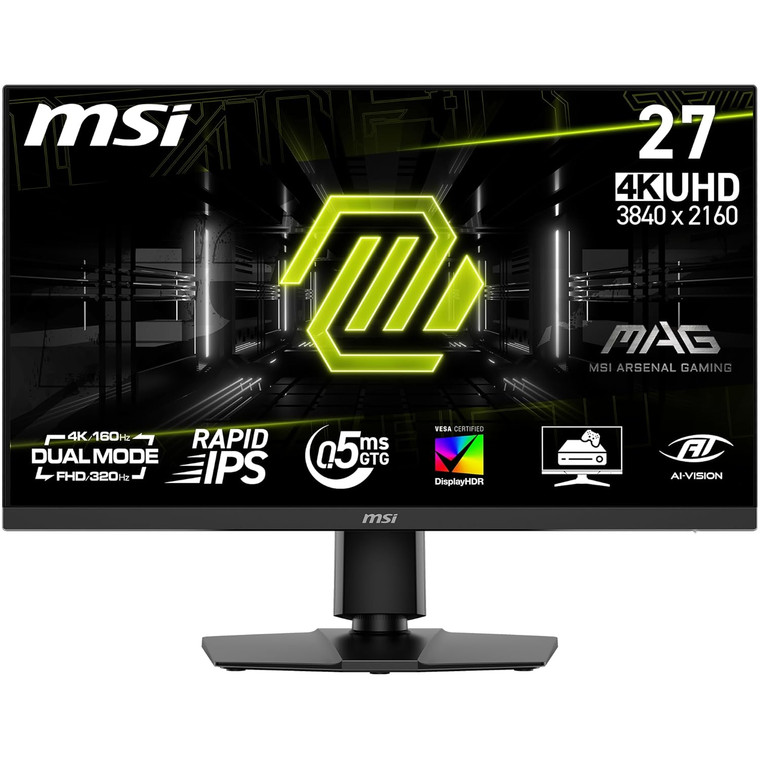 MSI MAG 272URDF E16 27" IPS 38 3840 x 2160 UHD 160hz Gaming Monitor