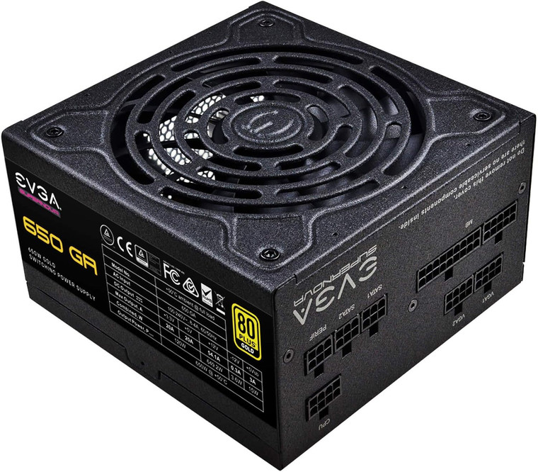 EVGA SuperNOVA 650 GA 80 Plus Gold 650W Fully Modular Power Supply