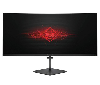 Hp Omen X Ultrawide 35 1440p 100hz Curved G Sync Gaming Monitor 21 9 Black Reconditioned Chqstore