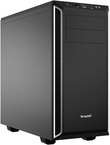 BeQuiet! Pure Base 600 Silver Silver ATX Mid Tower Desktop Computer ...