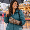 This photo was inspired by this real customer review: "Bought the cast cover because I broke my arm just before leaving on a Disney Vacation, knowing it rains almost everyday. It wasn't fun having a broken arm at WDW. But the cover got noticed and made it a bit less miserable!!! Thank you!!!"