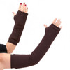 Our long and short arm cast cover in a solid, warm, rich, chocolate brown.