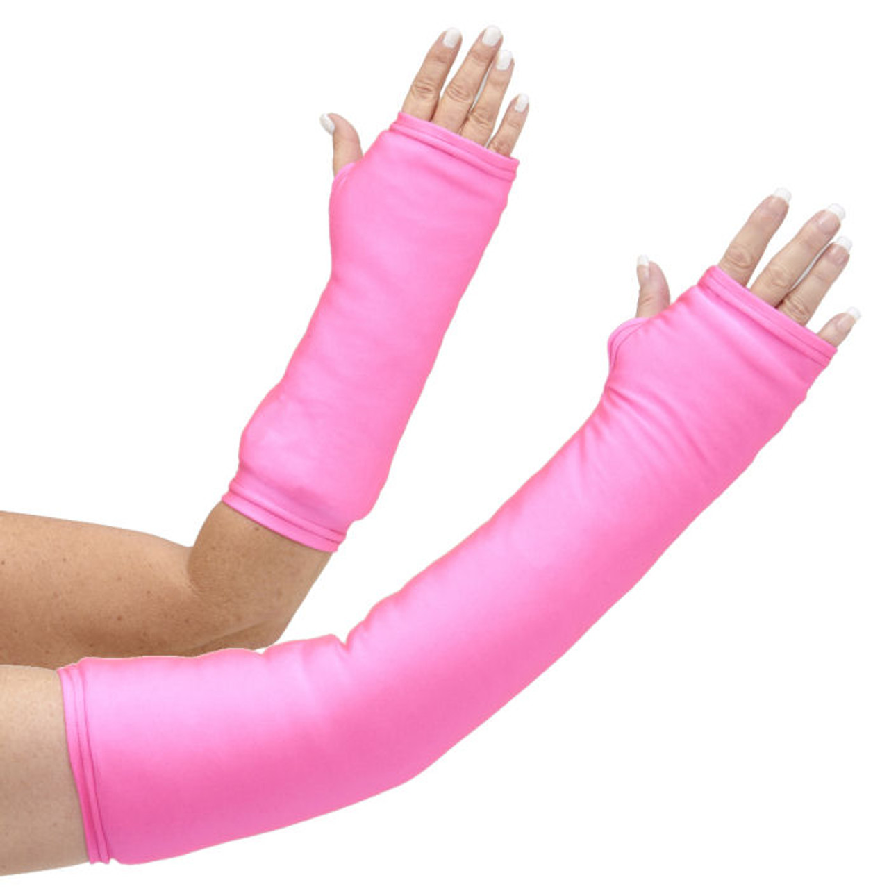Fashion Arm Cast Cover Solid Neon Pink