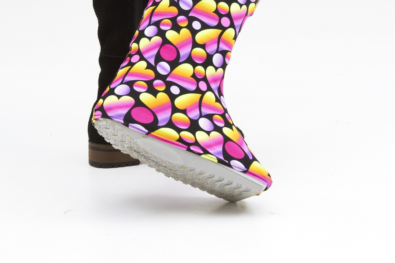 Fashionable Orthotic Walking Boot Covers Navy (Spandex/Lt. Wt.)