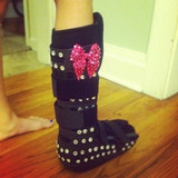 FUN Ideas to Decorate Your Cast, Walking Boot, and Crutches