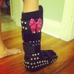 FUN Ideas to Decorate Your Cast, Walking Boot, and Crutches
